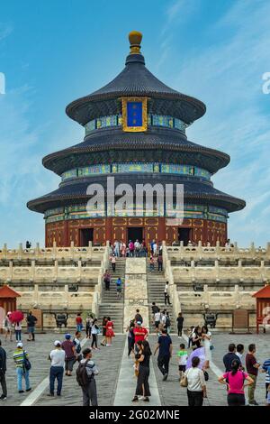 Il Tempio del Paradiso, Pechino, Cina Foto Stock