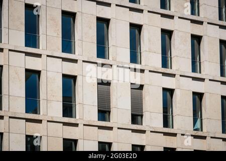 Facciata dell'edificio, esterno dell'immobile Foto Stock