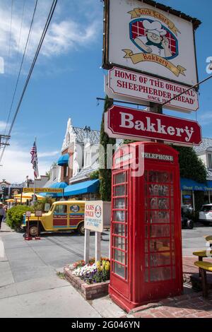 Erick Schat's Bakery è una famosa panetteria di Bishop, Inyo County, California, USA. Foto Stock