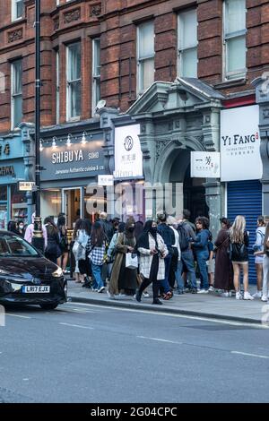 Londra intorno al West End e Soho Foto Stock