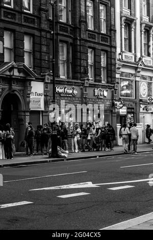 Londra intorno al West End e Soho Foto Stock