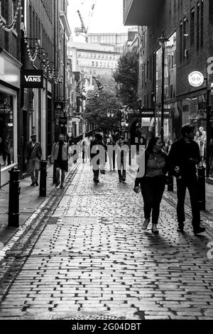 Londra intorno al West End e Soho Foto Stock