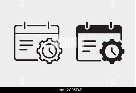 Icona di visualizzazione dei dati. Illustrazione vettoriale isolata in bianco. Illustrazione Vettoriale