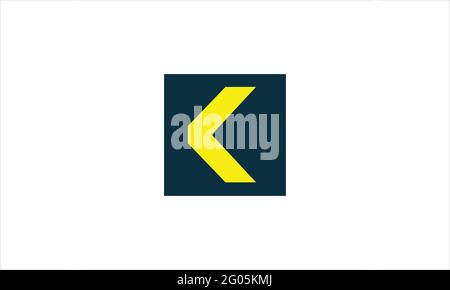 Freccia sinistra del traffico freccia di avvertimento modello di disegno del logo dell'icona del segno di avvertimento illustrazione Illustrazione Vettoriale