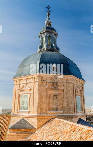 Cupola della chiesa gesuita di San Ildefonso a Toledo, Spagna Foto Stock