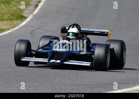 Mark Harrison, Shadow DN9, Masters Historic Formula uno, Masters Historic Festival, Brands Hatch Grand Prix Circuit, maggio 2021, Fawkham, Longfield, Ken Foto Stock