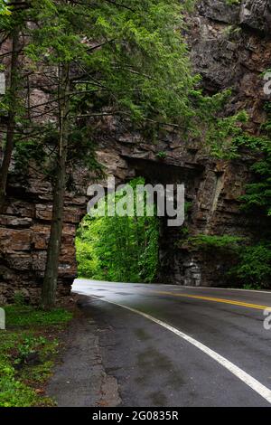 Backbone Rock a Damasco, Virginia Foto Stock