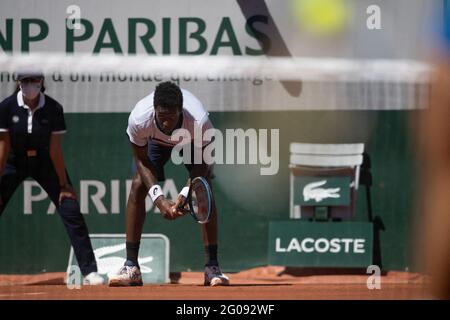 Parigi, Francia, 1 giugno 2021, Gael Monfils durante il torneo di tennis Open 2021 al Roland Garros il 1 giugno 2021 a Parigi, Francia. Foto di Laurent Zabulon/ABACAPRESS.COM Foto Stock