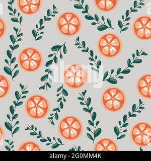 Felice anno nuovo e buon Natale modello senza giunture. Illustrazione vettoriale. Illustrazione Vettoriale