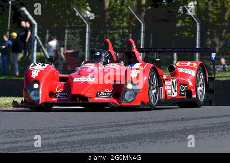 Mike Furness, Courage LC75, Masters Endurance Legends, LMP Cars, GT Cars, Masters Historic Festival, circuito Brands Hatch Grand Prix, maggio 2021, Fawkha Foto Stock