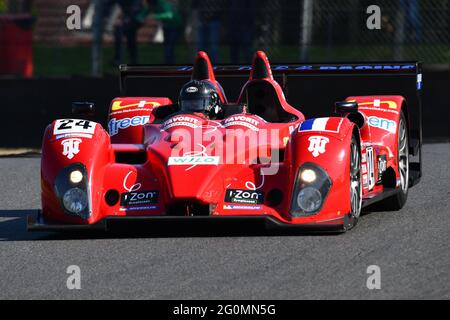 Mike Furness, Courage LC75, Masters Endurance Legends, LMP Cars, GT Cars, Masters Historic Festival, circuito Brands Hatch Grand Prix, maggio 2021, Fawkha Foto Stock