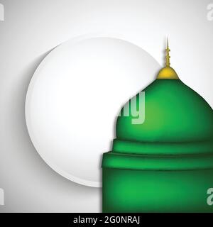 EID Milad un Nabi Mubarak Illustrazione Vettoriale