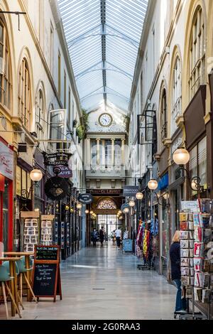 FRANCIA. PARIGI (2 ° DISTRETTO) PASSAGGIO DI CHOISEUL Foto Stock