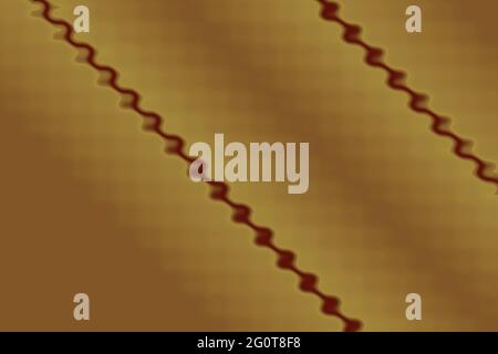 Sfondo astratto con motivi sfocati beige e marrone Foto Stock