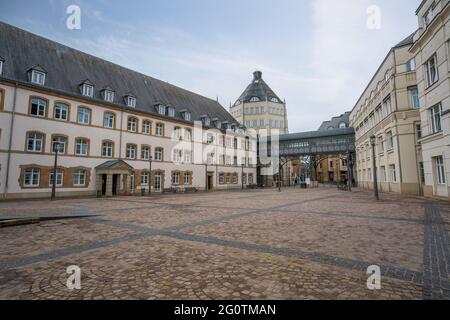 Lussemburgo Città giudiziaria - Lussemburgo Città, Lussemburgo Foto Stock