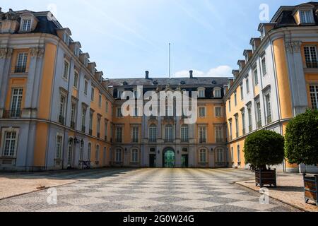 Palazzo Augustusburg a Bruhl, Germania Foto Stock