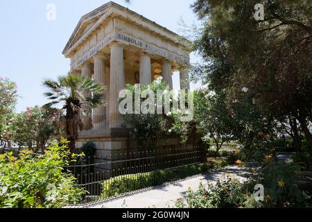 Monumento a Sir Alexander Ball Foto Stock