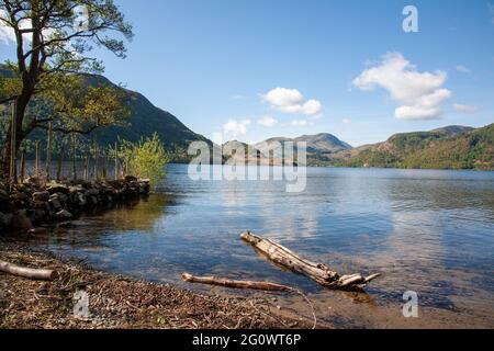 Ullswater, Lake District Regno Unito Foto Stock