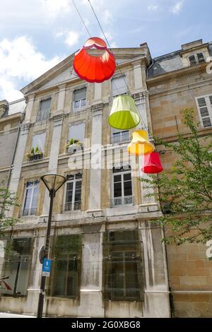 Place de Grevenbroich, Saint-Chamond, Loira, Francia Foto Stock