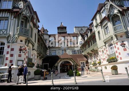 FRANCIA. DEAUVILLE (14) HOTEL LE NORMANDY DI PROPRIETÀ DELLA COMPAGNIA BARRIÈRE Foto Stock