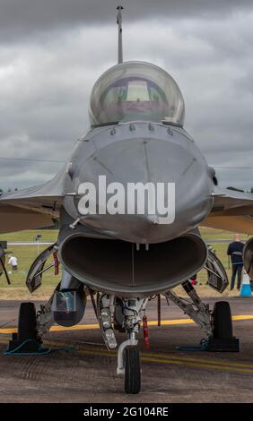 RAF Fairford, Gloucestershire, Regno Unito. 14 luglio 2017. Primo giorno del Royal International Air Tattoo (RIAT), uno dei più grandi spettacoli aerei del mondo Foto Stock