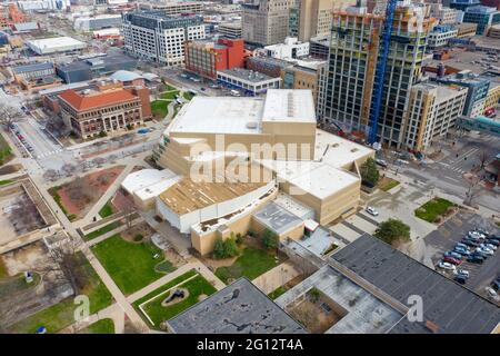 Lied Center for Performing Arts, UNL, University of Nebraska-Lincoln, NE, USA Foto Stock