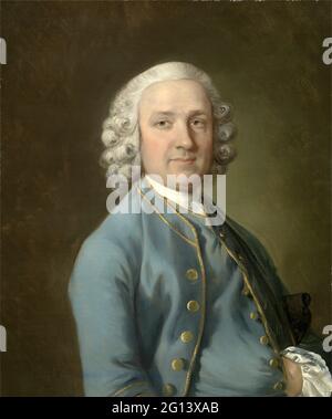 Thomas Gainsborough - un uomo chiamato MR Wood il Maestro Dancing Foto Stock