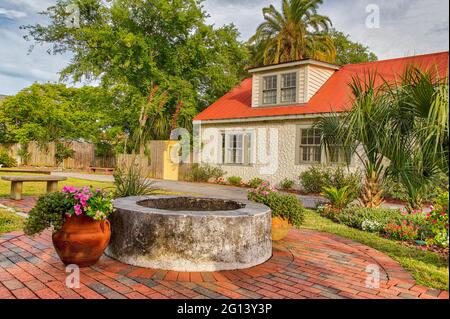St Augustine, scene FL Foto Stock