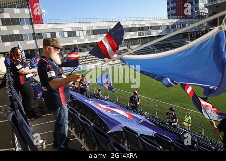 Linköping 20210604Frigato nel Damallsvenskan tra il FC-Hammarby di Linköping all'arena di Linköping. Foto Gippe Gustafsson Foto Stock