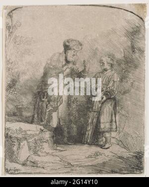 Abramo in Isacco. Foto Stock