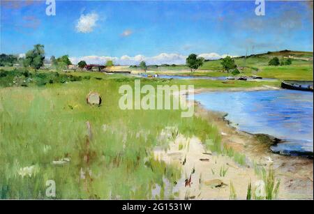 William Merritt Chase - Shinnecock Hills Canoe Place Long Island 18 Foto Stock