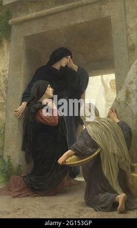 William-Adolphe Bouguereau (1825-1905) - Tomba dei tre Marys 18 Foto Stock