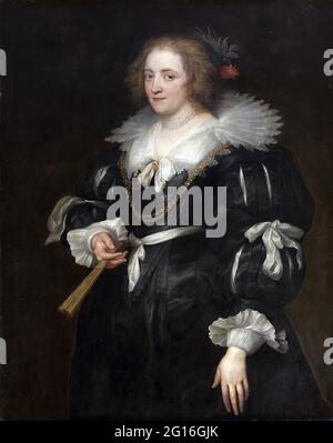 Anton Van Dyck - Ritratto di una giovane Signora Foto Stock