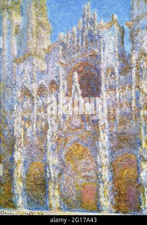 Claude Monet - Rouen Cattedrale luce solare effetto 1894 Foto Stock