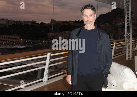 Montecarlo, Montecarlo. 05 giugno 2021. Montecarlo Fil Festival - cena di gala presso lo Yachting Club. Nella foto: Raoul Bova Credit: Independent Photo Agency/Alamy Live News Foto Stock