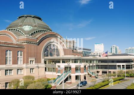 Tacoma, Washington, Stati Uniti. Marzo 2021. Stazione passeggeri Union Station Foto Stock