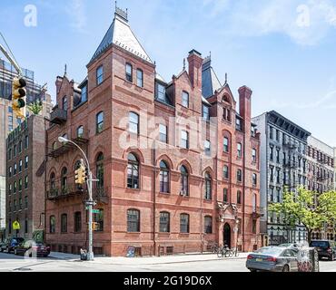 Tompkins Square Lodging House for Boys - 295 e 8th Street Foto Stock