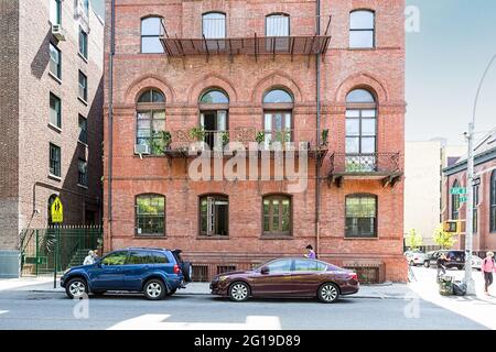 Tompkins Square Lodging House for Boys - 295 e 8th Street Foto Stock