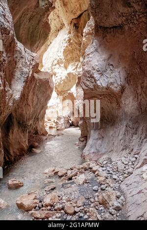 Vista dello stretto Saklikent Canyon Foto Stock