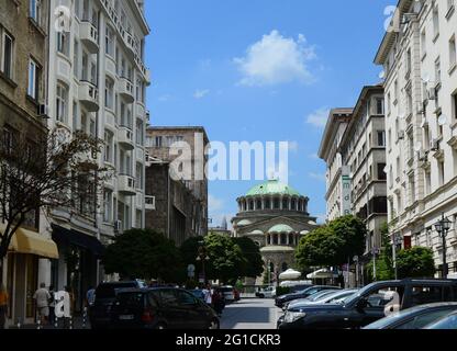 Chiesa di Hagia Nedelja a Sofia, Bulgaria. Foto Stock