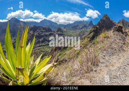 FRANCIA. REUNION ISLAND, MAFATE CIRCUS Foto Stock