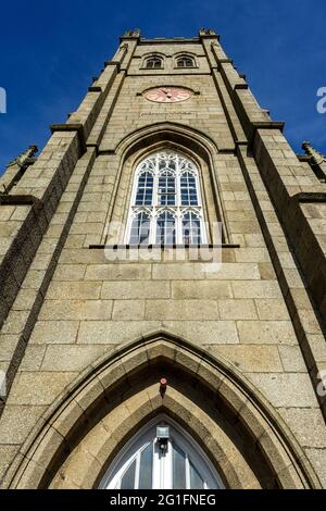 St Marys chiesa in Penzance Foto Stock