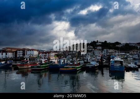 Paesi Baschi, Francia, Aquitania, varie viste Foto Stock