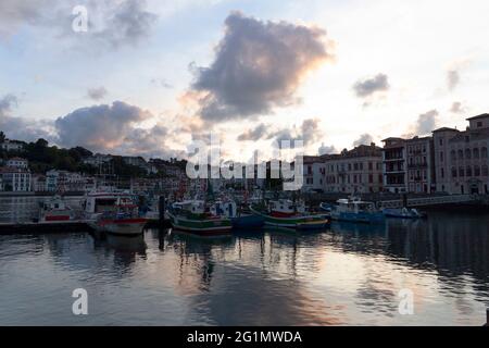 Paesi Baschi, Francia, Aquitania, varie viste Foto Stock