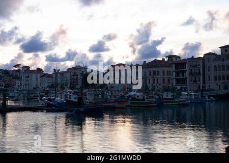 Paesi Baschi, Francia, Aquitania, varie viste Foto Stock