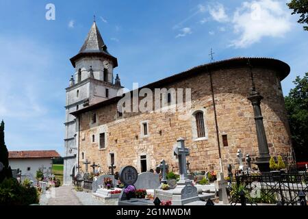 Paesi Baschi, Francia, Aquitania, varie viste Foto Stock