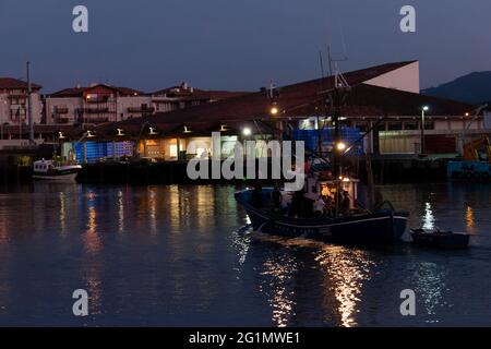 Paesi Baschi, Francia, Aquitania, varie viste Foto Stock