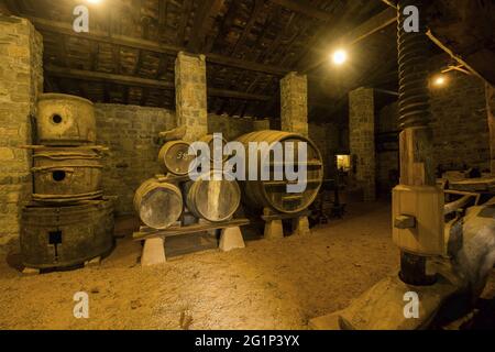 Spagna, Asturie, Gijon, museo dei popoli asturiani Foto Stock