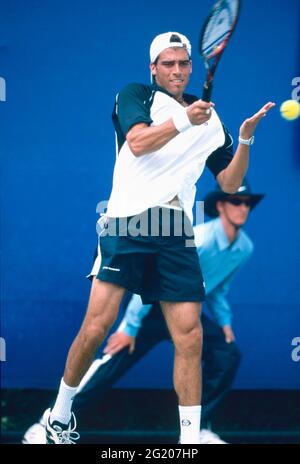 Tennista spagnolo Alex Calatrava, Australian Open 2000 Foto Stock