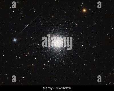 Uno sguardo al cluster M13 Hercules Foto Stock